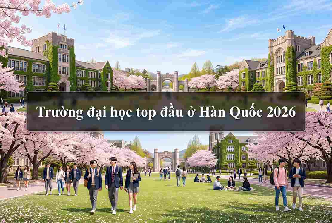 Trường đại học top đầu đầu Hàn Quốc 2026: lựa chọn tối ưu cho hành trình du học