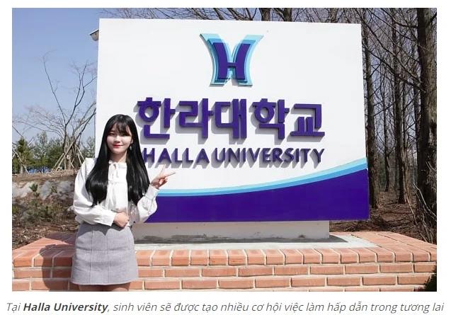 Đại học Halla Hàn Quốc - ngôi trường nhiều học bổng tại Wonju
