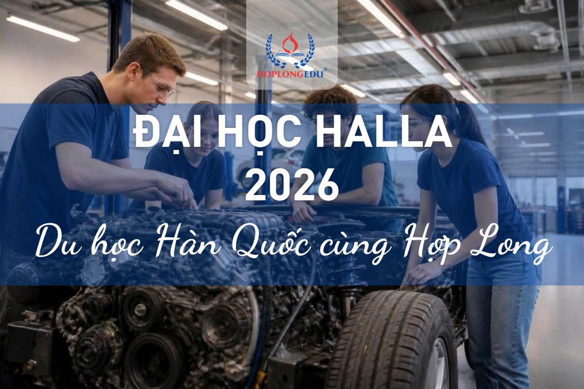 Đại học Halla 2026: trường của HL Group mạnh ô tô, học bổng cộng dồn tới 90%