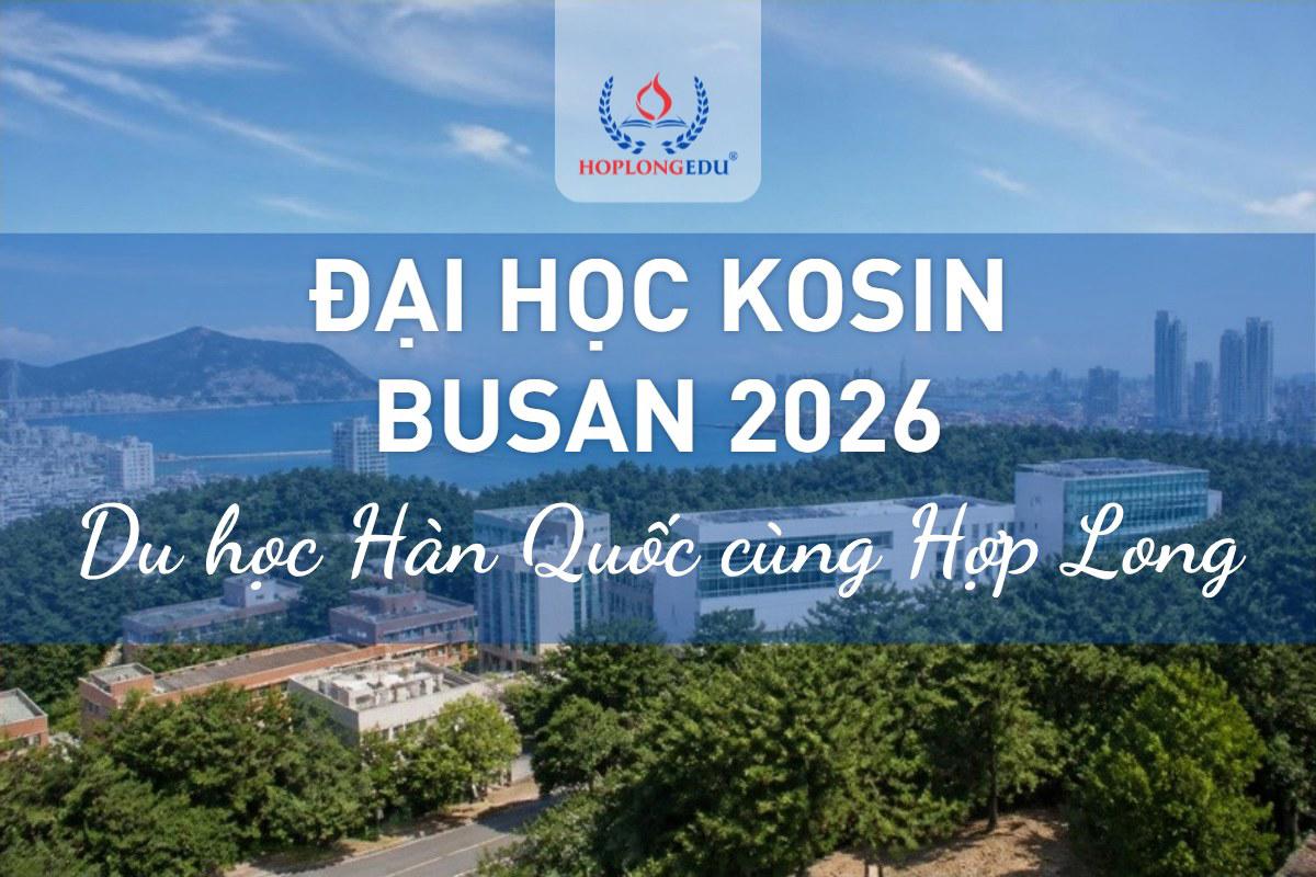 Đại học Kosin 2026: trường Kitô giáo ở Busan, chi phí thấp hơn Seoul