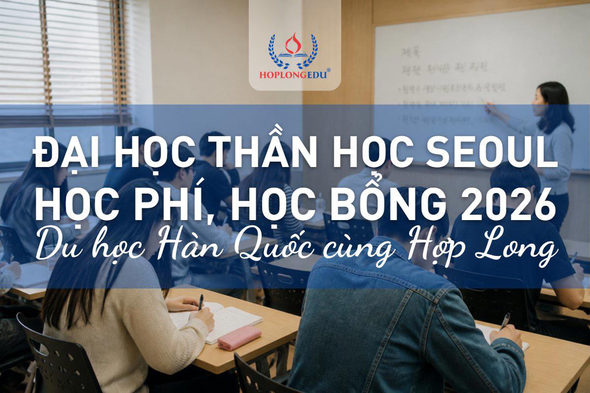 Đại học Thần học Seoul 2026: hệ tiếng 1,45 triệu won/kỳ, hệ đại học chưa cần TOPIK