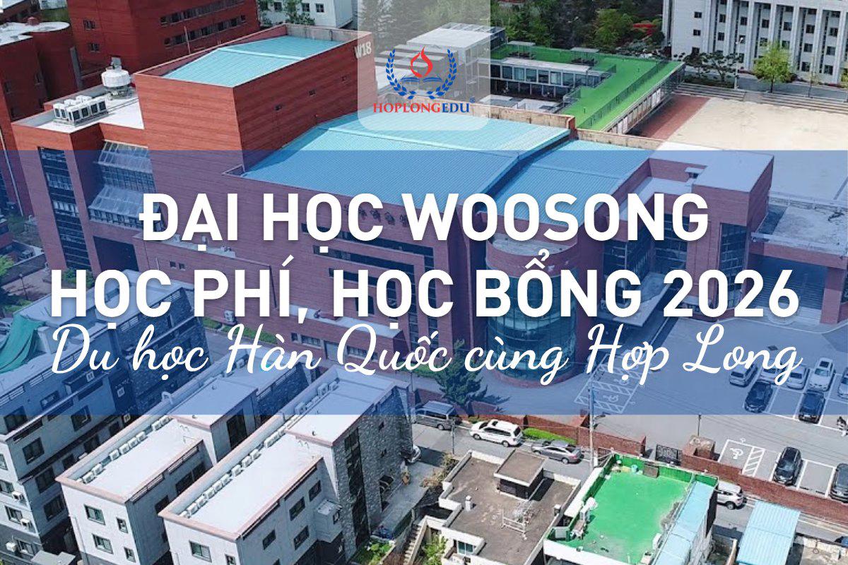 Đại học Woosong 2026: mạnh Nấu ăn và Đường sắt, học bổng TOPIK tới 100%