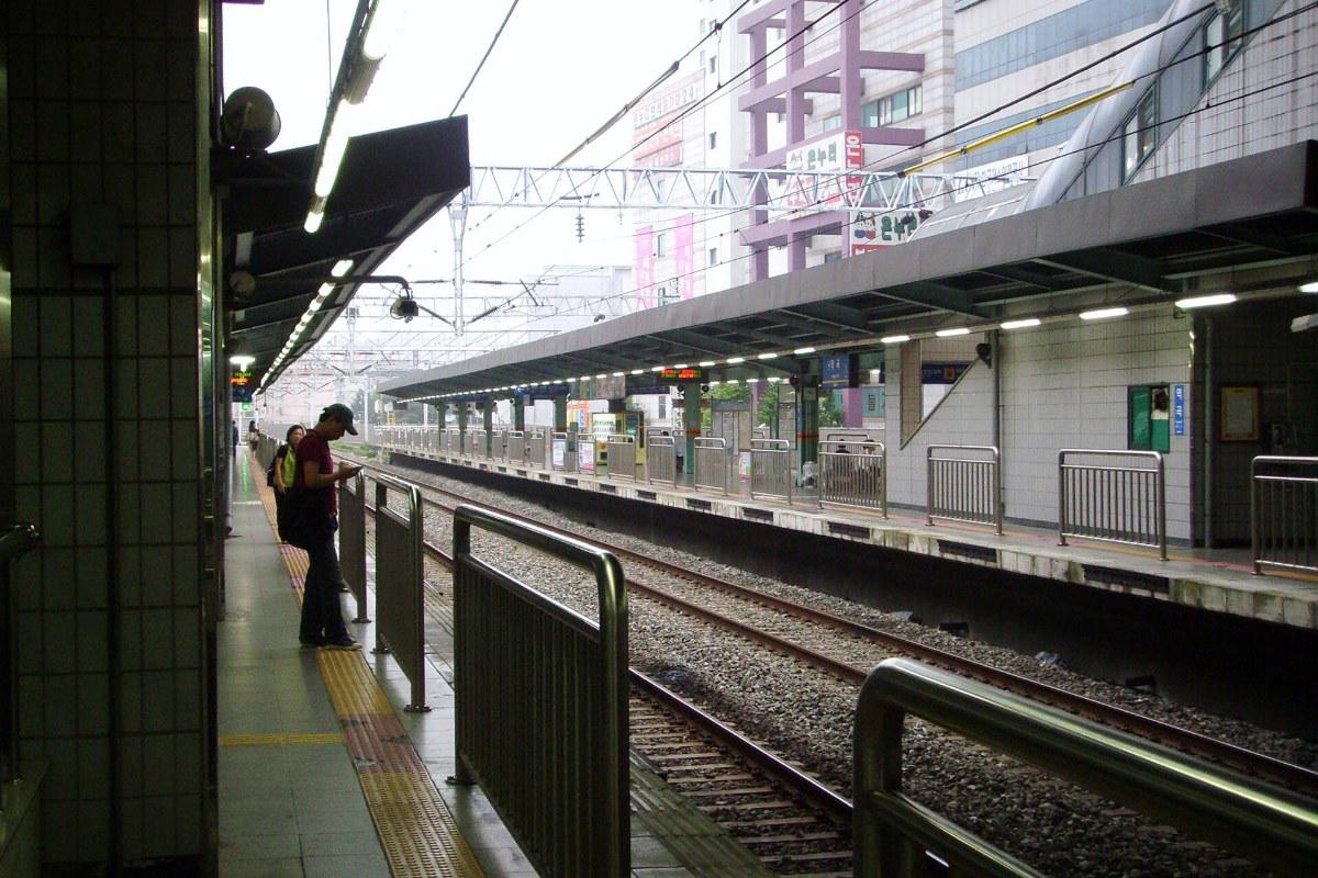 Sân ga Yeokgok tuyến 1 ở Bucheon