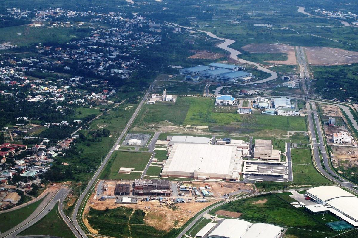 Khu Công nghệ cao TP. Hồ Chí Minh nhìn từ trên cao