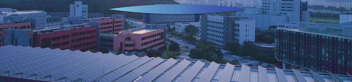 Khuôn viên KAIST ở Daejeon nhìn từ trên cao