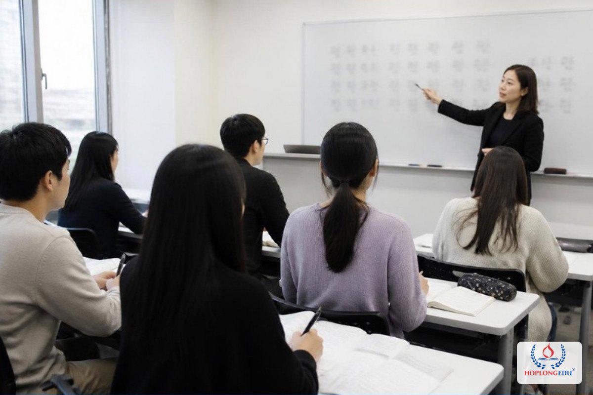 Lớp chuyên ngành tiếng Hàn bậc thạc sĩ