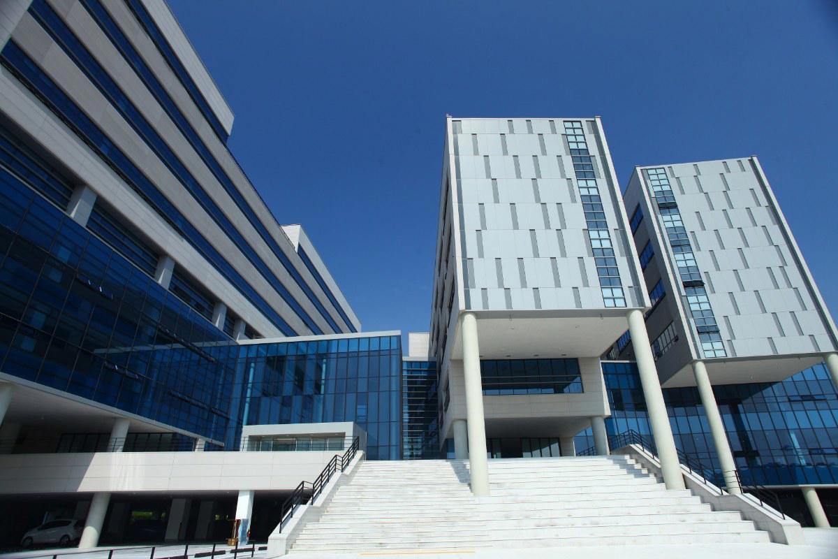 Tòa nhà kỷ niệm 56 năm của Đại học Hannam, nơi đặt văn phòng Cao học Nghệ thuật – Văn hóa